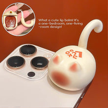 Load image into Gallery viewer, Lightweight Non Stick Mirror Glass Lip Glaze Creative Cute Cat Shaped Clear Transparent Texture Lip Gloss Lip Mud with Lip Brush

