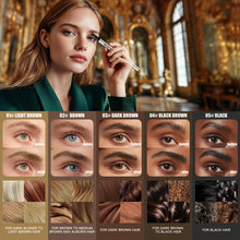 Load image into Gallery viewer, Multi Double-headed Fork Eyebrow Pencil Waterproof Quick Drying Wild Eyebrow Natural Simulation Liquid Double Head Eyebrow Pencil

