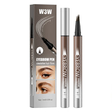 Load image into Gallery viewer, Multi Brow Simulation Hair Flow Brush Eyebrow Pencil Waterproof Quick Drying Non Smudging Wild Eyebrow Liquid Eyebrow Pencil
