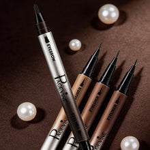 Load image into Gallery viewer, Double Head Eyeliner Pencil Eyebrow Brush One Stroke Forming Waterproof Sweat Proof Non Smudging Eyeliner Pencil Eyebrow Brush

