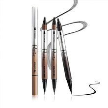 Load image into Gallery viewer, Double Head Eyeliner Pencil Eyebrow Brush One Stroke Forming Waterproof Sweat Proof Non Smudging Eyeliner Pencil Eyebrow Brush
