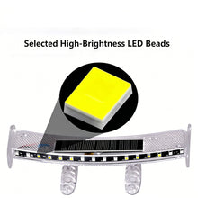 Load image into Gallery viewer, Car Solar Tail Wing Warning Light Flowing Strobe Anti-Collision Lamp Strong LED Atmosphere Tail Lamp No Wiring
