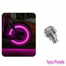 Load image into Gallery viewer, 1/2/4Pcs Motorcycle Car Tire Valve Light Rim Strobe Warning Wheel Lamp Flashing Vibration Activated Safety Waterproof Upgrade Decorative E-Scooter
