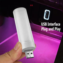 Load image into Gallery viewer, Car USB Dynamic Flame Atmosphere Light Night Lamp for Bedroom Living Room Decor with Flickering Effect
