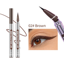 Load image into Gallery viewer, 360 Rotating Tip Eyeliner Pen Waterproof Long Lasting Highly Pigmented Semi Permanent Liquid Eyeliner for Precise Lines Makeup
