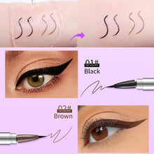 Load image into Gallery viewer, 360 Rotating Tip Eyeliner Pen Waterproof Long Lasting Highly Pigmented Semi Permanent Liquid Eyeliner for Precise Lines Makeup
