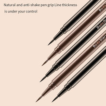 Load image into Gallery viewer, Smooth Liquid Fast Drying Eyeliner Pen No Ink Leakage Durable Not Easy To Smudge Eyeliner Waterproof Liquid Eyeliner Pencil
