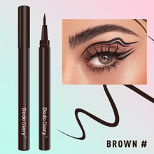 Load image into Gallery viewer, Smooth Liquid Fast Drying Eyeliner Pen No Ink Leakage Durable Not Easy To Smudge Eyeliner Waterproof Liquid Eyeliner Pencil
