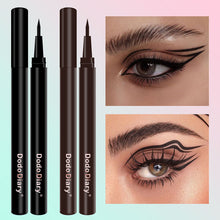 Load image into Gallery viewer, Smooth Liquid Fast Drying Eyeliner Pen No Ink Leakage Durable Not Easy To Smudge Eyeliner Waterproof Liquid Eyeliner Pencil

