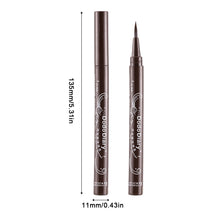 Load image into Gallery viewer, Smooth Liquid Fast Drying Eyeliner Pen No Ink Leakage Durable Not Easy To Smudge Eyeliner Waterproof Liquid Eyeliner Pencil

