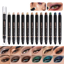 Load image into Gallery viewer, 9 Colors Facial Multi-purpose Pearlescent Eyeliner Color Glitter Waterproof Long-Lasting Eye Makeup Silkworm Pen Liner
