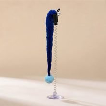 Load image into Gallery viewer, Spring Caterpillar Cat Toy With Suction Cup Bell Design Self Entertainment Interactive Pet Teaser Wand Accessory
