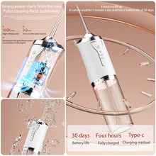 Load image into Gallery viewer, Portable Smart Electric Oral Irrigator Water Teeth Clean Rechargeable Dental Water Jet Dental Irrigator Dental Teeth Cleaning Tools
