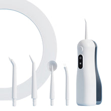 Load image into Gallery viewer, Electric Teeth Water Flosser Oral Irrigator Portable Rechargeable Teeth Cleaner Home Dental Cleaning Removing Tartar Oral Cleaning
