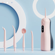 Load image into Gallery viewer, Electric Teeth Water Flosser Oral Irrigator Portable Rechargeable Teeth Cleaner Home Dental Cleaning Removing Tartar Oral Cleaning
