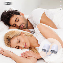 Load image into Gallery viewer, 3 Sizes Silicone Snore Stopper Nose Vents Reusable Sleeping Anti Snoring Nasal Dilators Effective Sleep Apnea Relief Device
