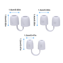 Load image into Gallery viewer, 3 Sizes Silicone Snore Stopper Nose Vents Reusable Sleeping Anti Snoring Nasal Dilators Effective Sleep Apnea Relief Device
