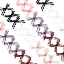 Load image into Gallery viewer, 30Pcs Mini Ribbon Knot Ornament Organza Bowknots For Nail Art Wedding Decor DIY Manicure Accessories
