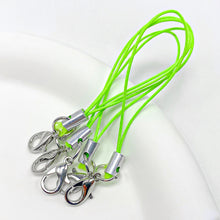 Load image into Gallery viewer, 50Pcs Polyester Lanyard Cord With Lobster Clasp For Mobile Phone Keychain DIY Jewelry Making Accessories
