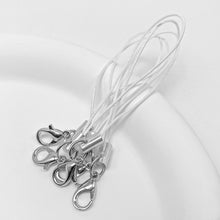 Load image into Gallery viewer, 50Pcs Polyester Lanyard Cord With Lobster Clasp For Mobile Phone Keychain DIY Jewelry Making Accessories
