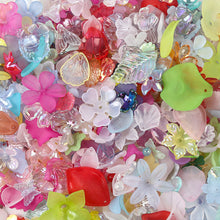 Load image into Gallery viewer, 20g/100g Petal Leaf Beads Star Butterfly Round Spacer Beads For DIY Bracelet Keychain Sewing Jewelry Supplies
