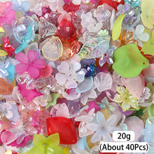 Load image into Gallery viewer, 20g/100g Petal Leaf Beads Star Butterfly Round Spacer Beads For DIY Bracelet Keychain Sewing Jewelry Supplies
