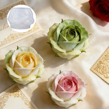Load image into Gallery viewer, 3D Rose Flower Silicone Mold Multipurpose DIY Candle Soap Resin Cake Baking Mould Home Decor Craft Gift
