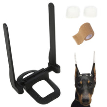 Load image into Gallery viewer, Dog Ear Stand Support Kit Erect Ear Corrector for Doberman Puppy Breathable Tape + Ear Sticks + Hemostat Adjustable Ear Frame for Pet Ear Care &amp; Grooming
