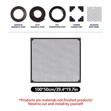 Load image into Gallery viewer, Magnetic Aquarium Jump Guard Net Anti-Jump Fish Tank Cover Escape Proof Lid for Stream Tank Betta Channa

