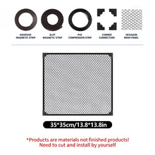 Load image into Gallery viewer, Magnetic Aquarium Jump Guard Net Anti-Jump Fish Tank Cover Escape Proof Lid for Stream Tank Betta Channa
