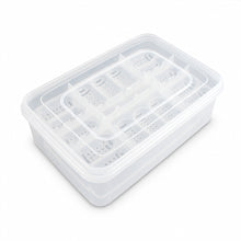 Load image into Gallery viewer, 16-Cell Reptile Egg Incubation Tray Clear Hatching Container for Gecko Snake Lizard Eggs Observable Breeding Kit for Home Breeder
