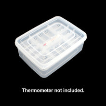 Load image into Gallery viewer, 16-Cell Reptile Egg Incubation Tray Clear Hatching Container for Gecko Snake Lizard Eggs Observable Breeding Kit for Home Breeder
