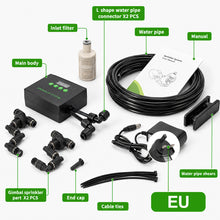 Load image into Gallery viewer, Smart Timer Mister Automatic Spray Humidification System Rainforest Simulation for Planted Tank Rainforest Terrarium Reptile Vivarium Aquarium Misting Kit
