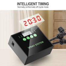 Load image into Gallery viewer, Smart Timer Mister Automatic Spray Humidification System Rainforest Simulation for Planted Tank Rainforest Terrarium Reptile Vivarium Aquarium Misting Kit
