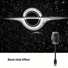 Load image into Gallery viewer, Car Atmosphere USB Projector Light Interior Ambient Light LED Starry Star Light Party Decor Romantic Saturn Galaxy Light
