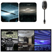 Load image into Gallery viewer, Car Atmosphere USB Projector Light Interior Ambient Light LED Starry Star Light Party Decor Romantic Saturn Galaxy Light
