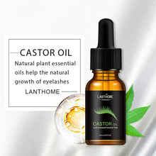 Load image into Gallery viewer, Castor Oil Eyelash Serum Thickening &amp; Lengthening Natural Curling Lash Essence for Short Sparse Lashes Gentle Care for Nighttime Brow &amp; Lash Growth Serum
