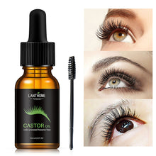 Load image into Gallery viewer, Castor Oil Eyelash Serum Thickening &amp; Lengthening Natural Curling Lash Essence for Short Sparse Lashes Gentle Care for Nighttime Brow &amp; Lash Growth Serum
