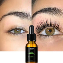 Load image into Gallery viewer, Castor Oil Eyelash Serum Thickening &amp; Lengthening Natural Curling Lash Essence for Short Sparse Lashes Gentle Care for Nighttime Brow &amp; Lash Growth Serum
