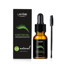 Load image into Gallery viewer, Castor Oil Eyelash Serum Thickening &amp; Lengthening Natural Curling Lash Essence for Short Sparse Lashes Gentle Care for Nighttime Brow &amp; Lash Growth Serum
