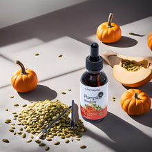 Load image into Gallery viewer, Pumpkin Seed Hair Oil 60ml Nourishing Oil for Hair &amp; Eyelashes Lightweight Anti-Breakage for Damaged Hair and Thin Lashes
