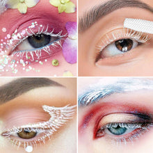 Load image into Gallery viewer, White Mascara Primer Volumizing Curling Hold Waterproof Smudge-Proof for Stage Makeup Artistic Look Photoshoot Alternative makeup lover
