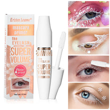 Load image into Gallery viewer, White Mascara Primer Volumizing Curling Hold Waterproof Smudge-Proof for Stage Makeup Artistic Look Photoshoot Alternative makeup lover
