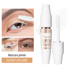 Load image into Gallery viewer, White Mascara Primer Volumizing Curling Hold Waterproof Smudge-Proof for Stage Makeup Artistic Look Photoshoot Alternative makeup lover
