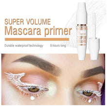 Load image into Gallery viewer, White Mascara Primer Volumizing Curling Hold Waterproof Smudge-Proof for Stage Makeup Artistic Look Photoshoot Alternative makeup lover
