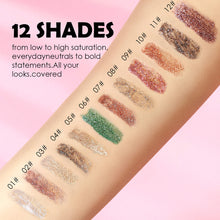 Load image into Gallery viewer, Pearlescent Glitter Powder Eyeliner Liquid Pen Waterproof Sweat Proof Not Easy To Smudge Not Caking Creative Eyeliner

