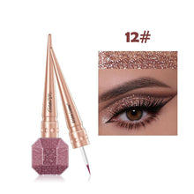 Load image into Gallery viewer, Pearlescent Glitter Powder Eyeliner Liquid Pen Waterproof Sweat Proof Not Easy To Smudge Not Caking Creative Eyeliner
