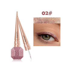 Load image into Gallery viewer, Pearlescent Glitter Powder Eyeliner Liquid Pen Waterproof Sweat Proof Not Easy To Smudge Not Caking Creative Eyeliner
