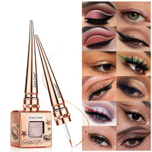 Load image into Gallery viewer, Pearlescent Glitter Powder Eyeliner Liquid Pen Waterproof Sweat Proof Not Easy To Smudge Not Caking Creative Eyeliner
