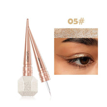 Load image into Gallery viewer, Pearlescent Glitter Powder Eyeliner Liquid Pen Waterproof Sweat Proof Not Easy To Smudge Not Caking Creative Eyeliner
